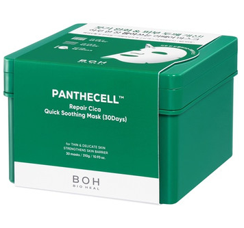 Mascara facial anti acne Panthecell Repair Cica Quick Soothing Mask