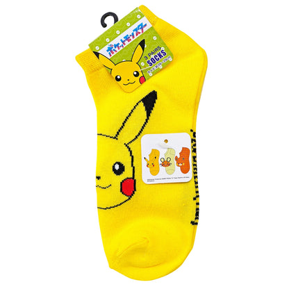 Pacote com 3 pares de meias para tênis, modelo elétrico, tamanho grande (26-29 cm)