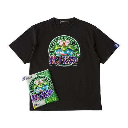 Camiseta Pokémon em embalagem tipo saquinho, verde, unissex, tamanho M/G Venusaur