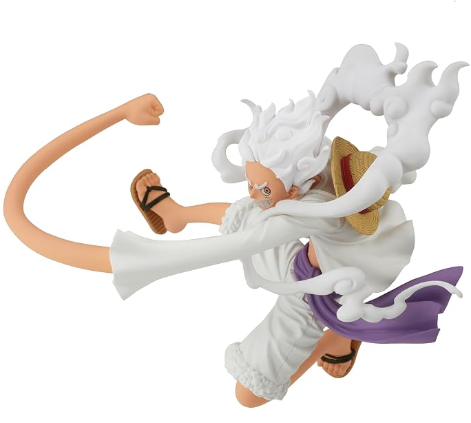 COLEÇÃO DE REGISTROS DE BATALHA MONKEY D. LUFFY GEAR 5