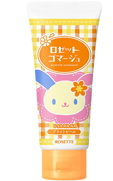Rosette Gommage Peeling transparente Sabonete