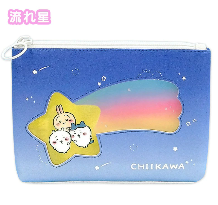Estojo / Necessaire Chiikawa Personagens Janela Transparente - Importado do Japão