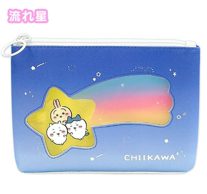Estojo / Necessaire Chiikawa Personagens Janela Transparente - Importado do Japão