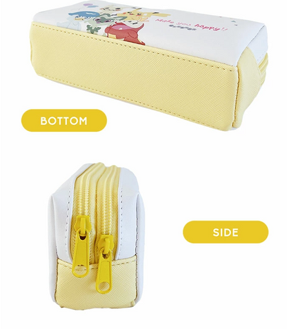Estojo Duplo / Necessaire Escolar Pokémon - Modelos "Minna Nakayoshi" e "Colorful Style" Importado do Japão