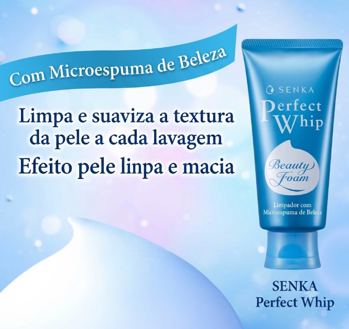 Senka Perfect Whip sabonete facial
