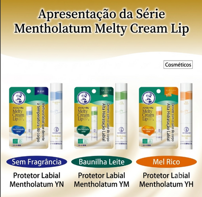 Mentholatum Melty Cream Lip Protetor labial mentolado