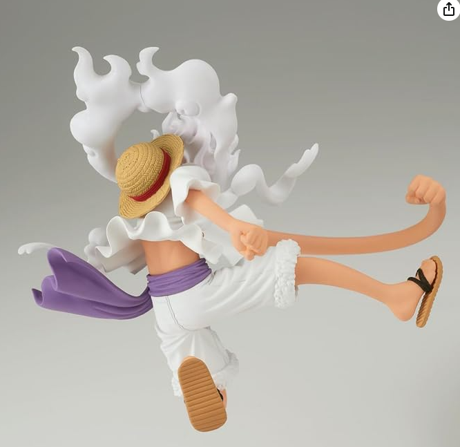 COLEÇÃO DE REGISTROS DE BATALHA MONKEY D. LUFFY GEAR 5