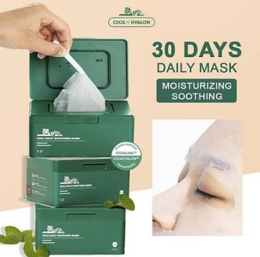 Cica mascara facial da marca sul-coreana VT Cosmetics