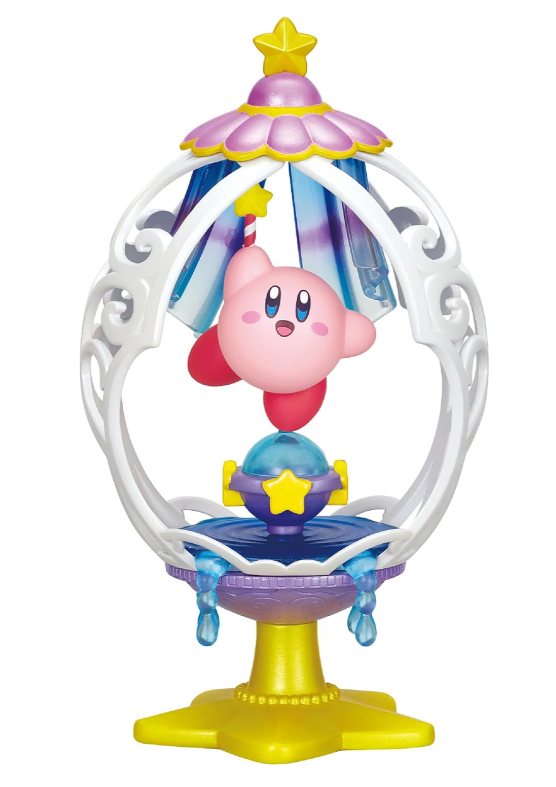 Re-Ment Kirby Ovaltique Collection Caixa surpresa - Inclui 1 de 6 mini estatuetas colecionáveis