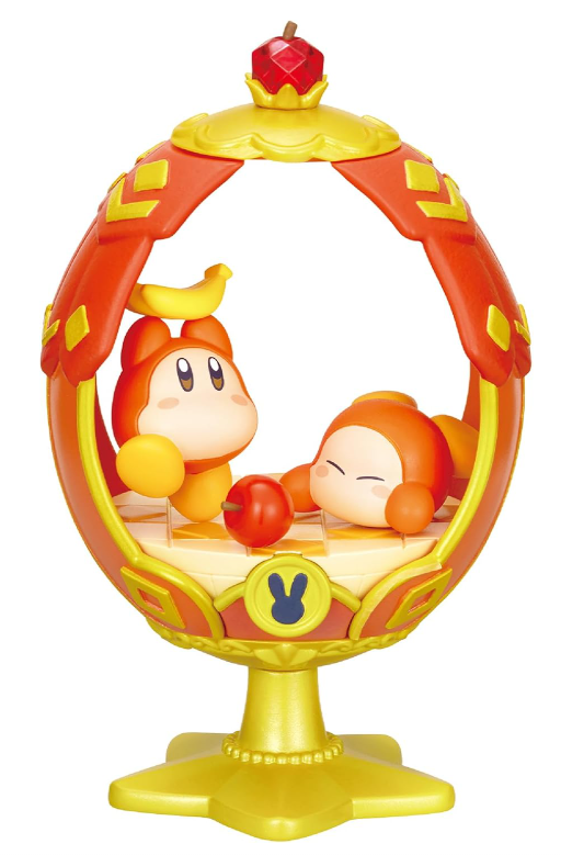 Re-Ment Kirby Ovaltique Collection Caixa surpresa - Inclui 1 de 6 mini estatuetas colecionáveis