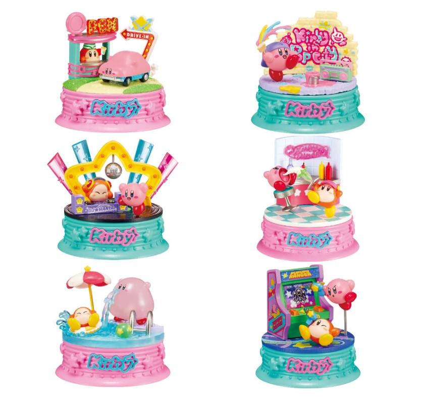 Re-Ment Kirby em Pop City!! Caixa surpresa