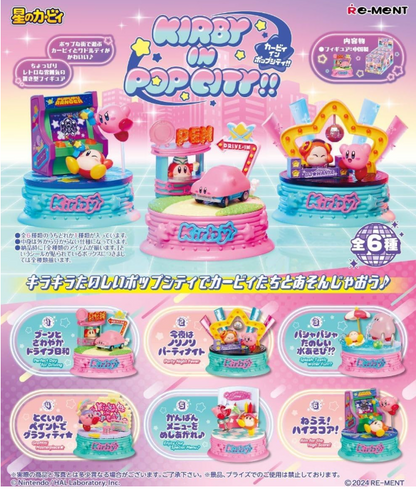 Re-Ment Kirby em Pop City!! Caixa surpresa