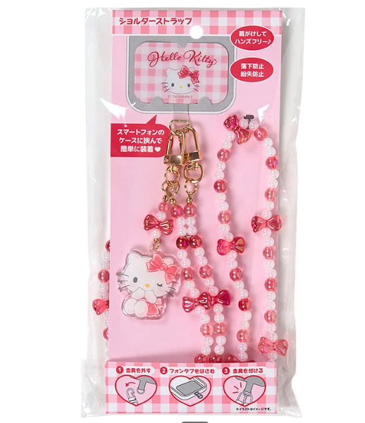 Alça / Cordão de Ombro Para Celular Hello Kitty e amigos Sanrio - Importado do Japão