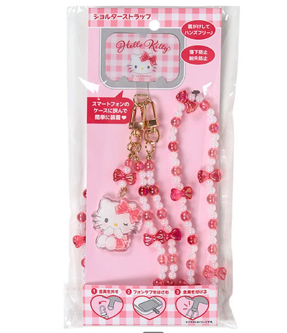 Alça / Cordão de Ombro Para Celular Hello Kitty e amigos Sanrio - Importado do Japão