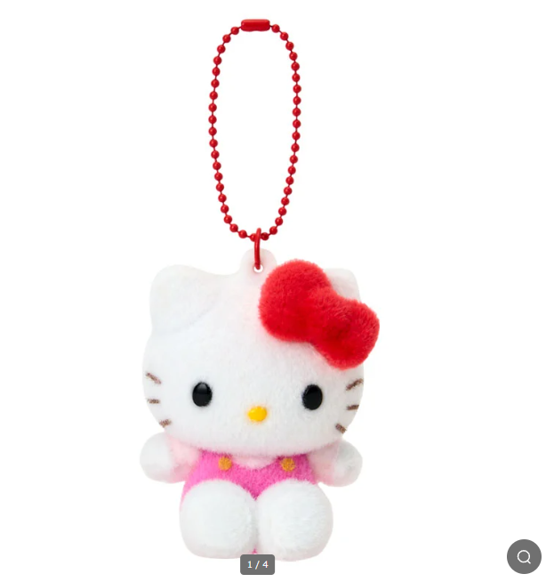 Chaveiro Pelúcia Mini Boneco Personagens Sanrio Japão - Colecionável