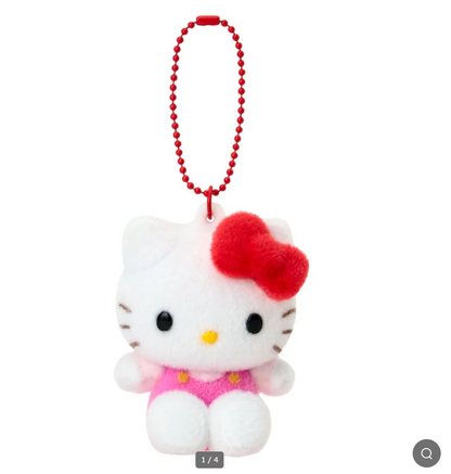 Chaveiro Pelúcia Mini Boneco Personagens Sanrio Japão - Colecionável