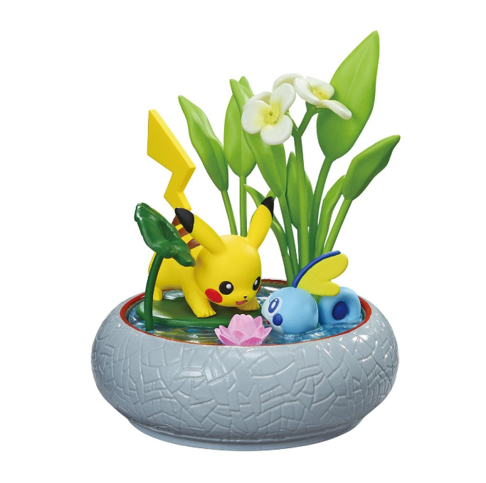 Pokémon Bonsai 3 Re-Ment  Caixa Surpresa Colecionável 1 unidade