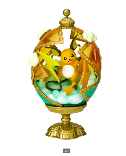 Pokémon Ovaltique Collection 2 - Luminous Re-Ment - Caixa Surpresa Colecionável 1 unidade