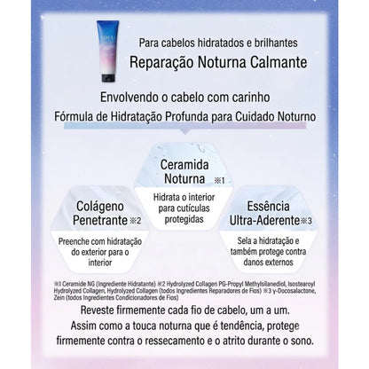 Máscara capilar em gel YOLU Calm Night Repair 145g