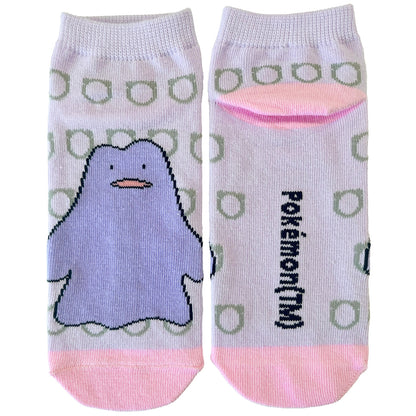 Meia Soquete Estampada Pokémon - Importada do Japão