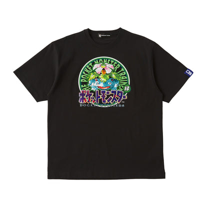 Camiseta Pokémon em embalagem tipo saquinho, verde, unissex, tamanho M/G Venusaur
