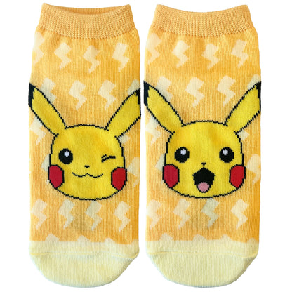 Meia Soquete Estampada Pokémon - Importada do Japão